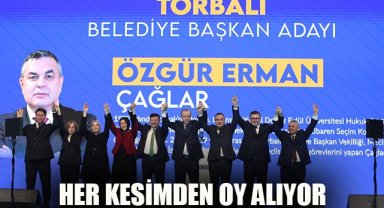 AK Parti Torbalı Adayı Özgür Erman Çağlar: Her Kesimden Oy Alıyor