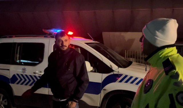 Alkollü nakliyatçılar polisi çileden çıkardı