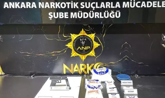 Ankara'da uyuşturucu operasyonunda 2 tutuklama