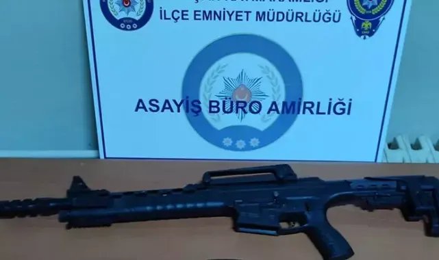 Asker uğurlama konvoyunda av tüfeğiyle havaya ateş açan şüpheli yakalandı