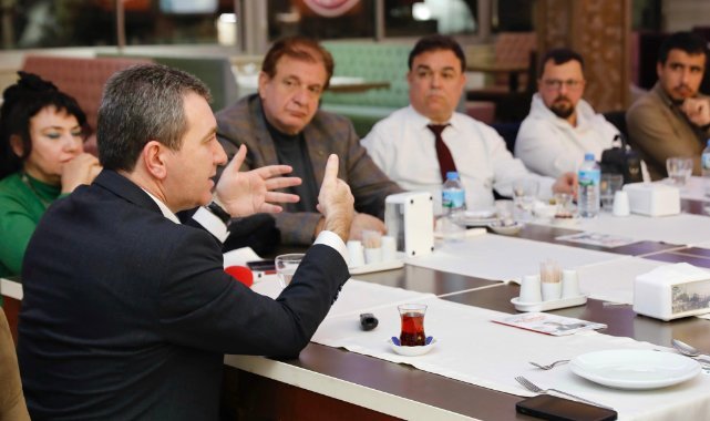 Başkan Koştu Yerel Gazetecilerle Buluştu