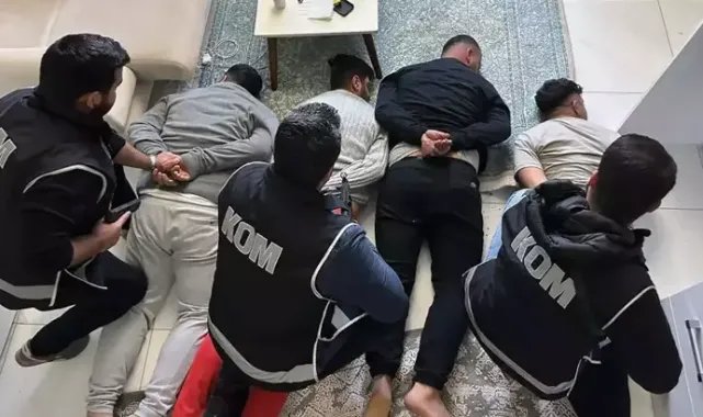 ‘Bayğaralar’ suç örgütü üyesi 4 kişi, villada yakalandı