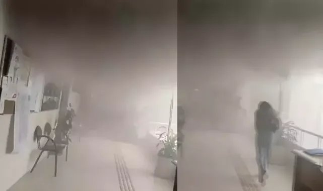 Bayrampaşa belediye binasında yangın