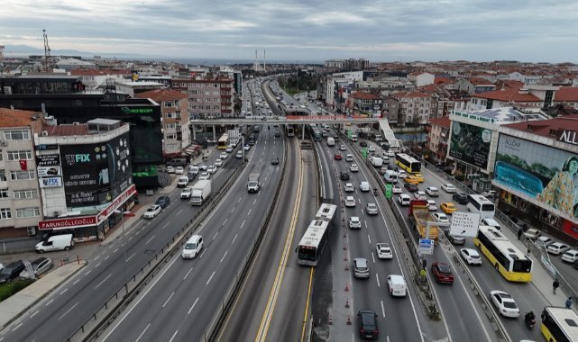 Beşyol metrobüs durağı yenileme çalışması mart ortasına kadar devam edecek