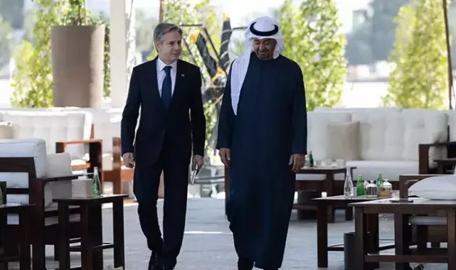 Blinken, BAE Devlet Başkanı Nehyan ile görüştü