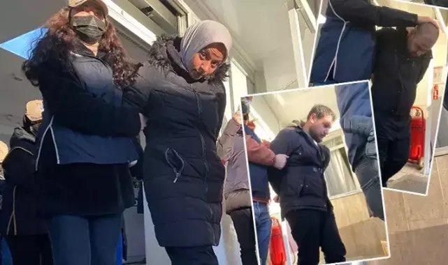 Casusluk operasyonunda gözaltına alınanlar adliyeye sevk edildi
