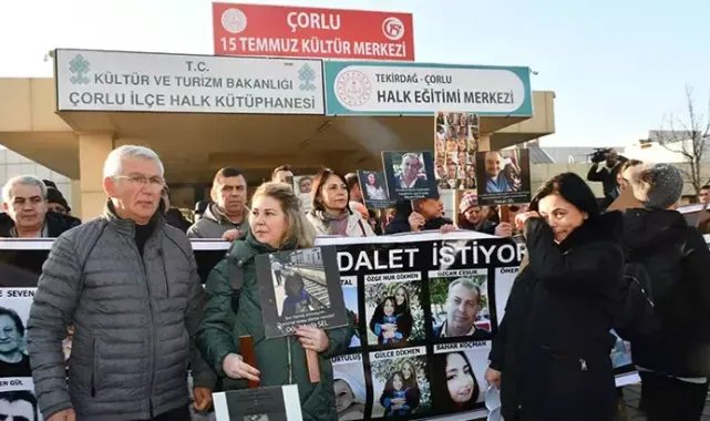 Çorlu'da 25 kişinin öldüğü tren kazası davasında, 18'inci duruşma