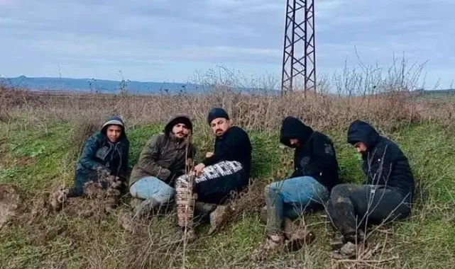 Edirne'de 21 kaçak göçmen yakalandı