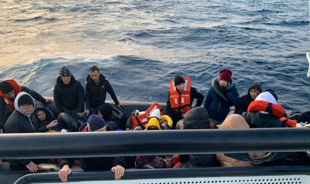 Göçmenlerin yasa dışı Avrupa yolculuğu, İzmir'de bitti