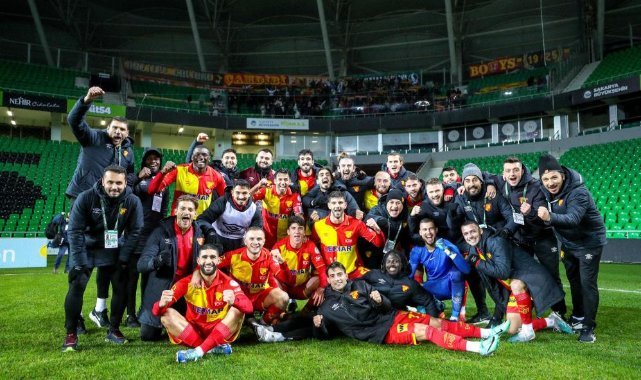 Göztepe, ikinci sıraya yerleşti