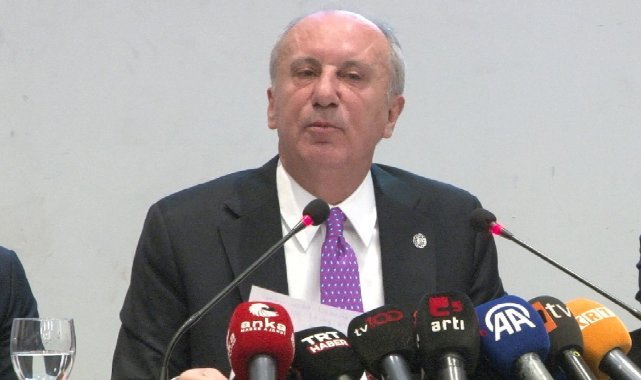 İnce'den CHP'ye tepki