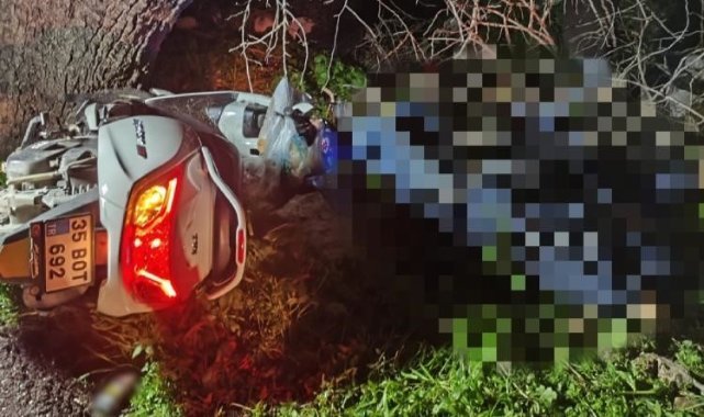 İzmir'de belediye çalışanı motosiklet kazasında can verdi