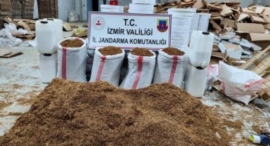 İzmir’de kaçak sigara fabrikasına baskın: 52 milyonluk ürün ele geçirildi