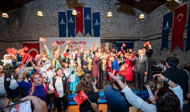 İzmir'de Köy Tiyatroları iki yılda 16 bin seyirciye ulaştı