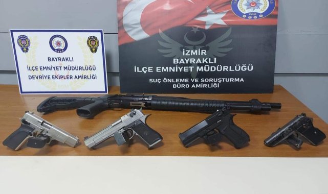 İzmir'de yılbaşı magandalarına suçüstü
