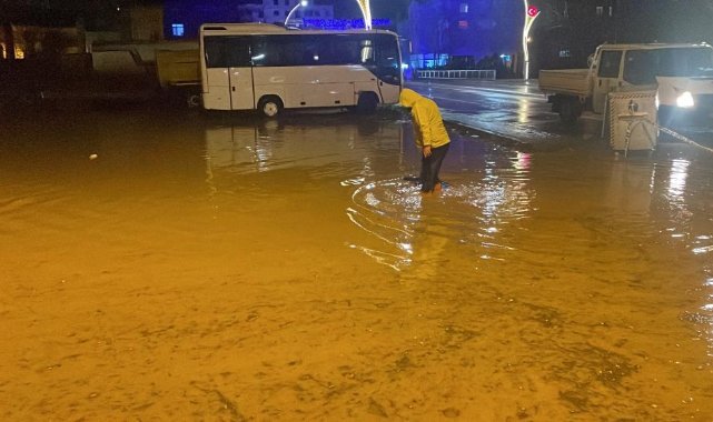 Kırklareli’de şiddetli yağış