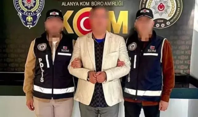 Kırmızı bültenle aranan Hollandalı, Alanya'da yakalandı
