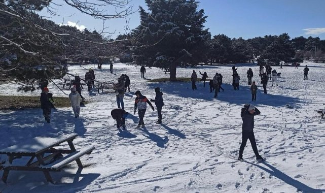 Konaklı minik sporculara yarıyıl tatili hediyesi Spil gezisi