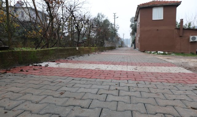 Kuyucak kilit parke ile döşendi