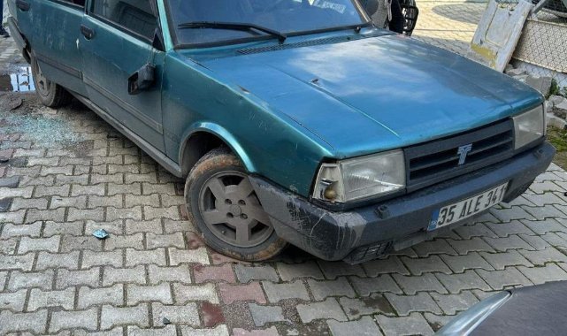 Menemen polisi çalınan aracı kısa sürede buldu