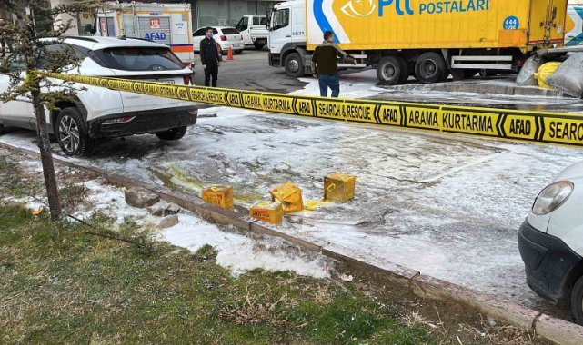 Niğde’de patlayan kargo nedeniyle 4 PTT Kargo çalışanı zehirlendi