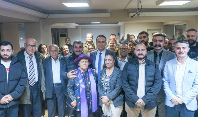 Olgun Atila’ya Çiğli’de coşkulu karşılama
