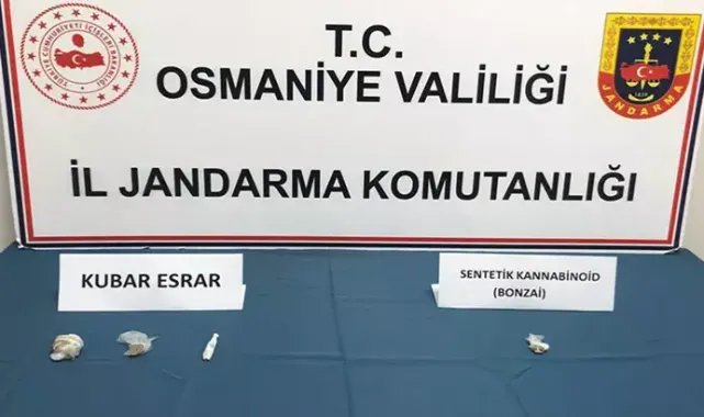 Osmaniye'de uyuşturucu operasyonları