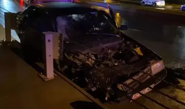 Pendik sahil yolunda kaza