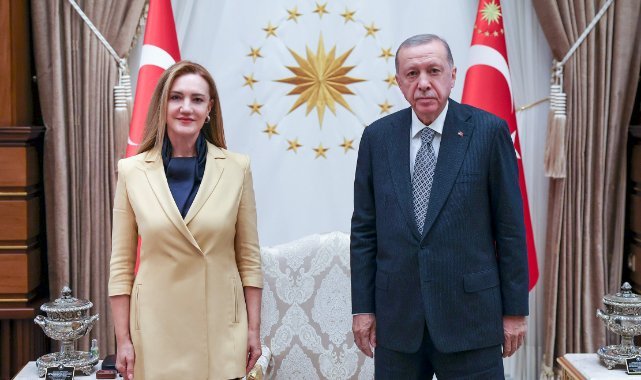Rektör Hotar Cumhurbaşkanı Erdoğan'a ziyaret