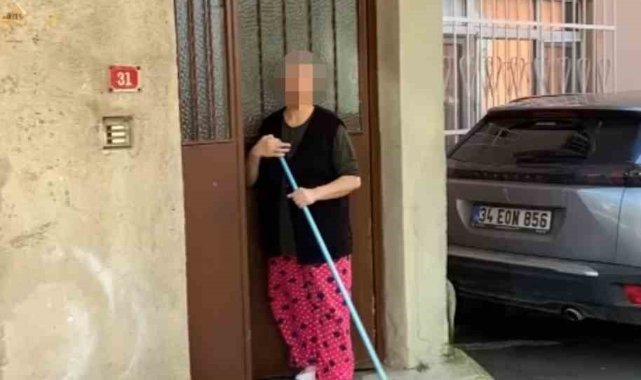 Sarıyer’de sopalı kadın ev sahibi, kiracısına "Evimden çıkacaksın” diyerek saldırdı