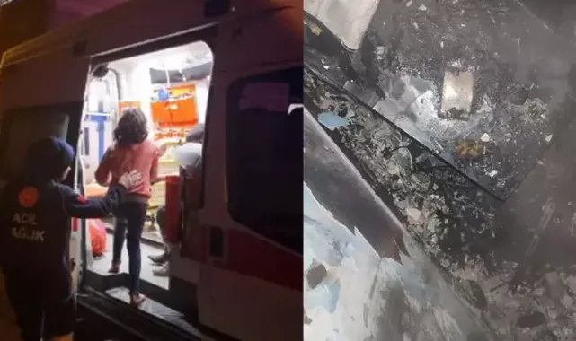 Şarjda bırakılan cep telefonu alev aldı; anne ve 4 çocuğu yaralı
