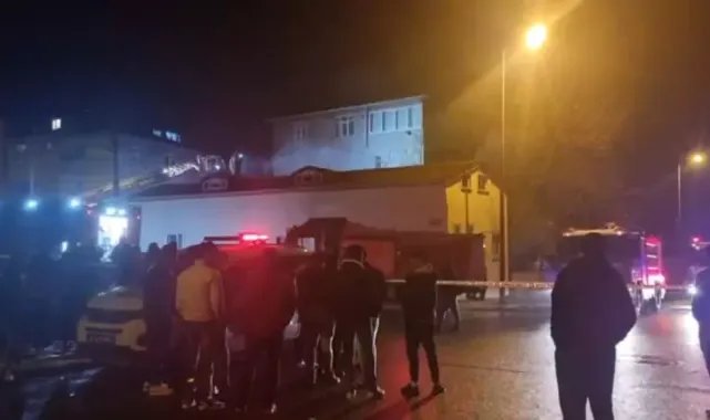 Sultanbeyli'de yatılı Kur'an kursunda yangın