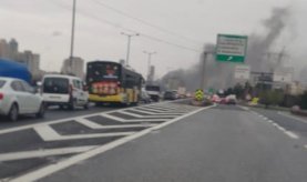 Ümraniye'de bitişik iki bina çöktü