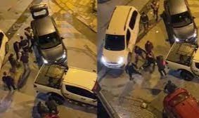 Ümraniye'de taşlı, sopalı, yumruklu trafik kavgası