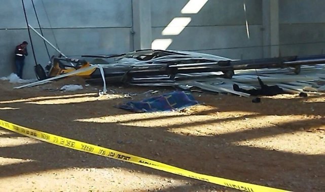 Vinç zinciri koptu, düşen 2 işçi hayatını kaybetti