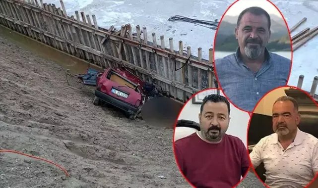 Viyadük temeline uçan otomobilde ölen 3 arkadaş, toprağa verildi