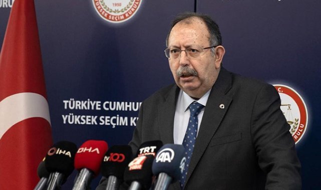 YSK Başkanı Yener: 36 parti, seçimlere katılmaya hak kazandı
