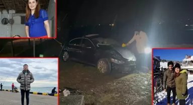 14 Şubat Sevgililer Günü yemeği dönüşü kaza