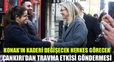 AK Partili Çankırı’dan muhalefete ‘travma etkisi’ göndermesi: Konak’ın kaderi değişecek gelişimi herkes görecek