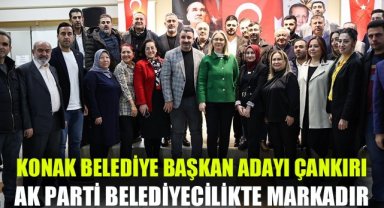 AK Partili Konak Belediye Başkan Adayı Ceyda Bölünmez Çankırı : AK Parti bugün belediyecilikte markadır