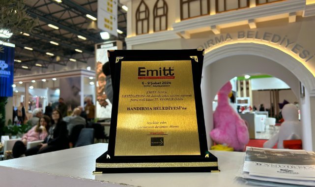 Bandırma Belediyesi ödüllerine bir yenisini daha ekledi