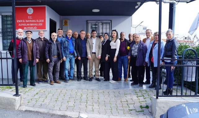 Bilal Kırkpınar hemşehrilerini dinliyor, projelerini anlatıyor