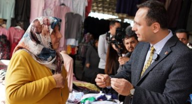 Bornova adayı Eşki: Her ihtiyacınızda yanınızda olacağız