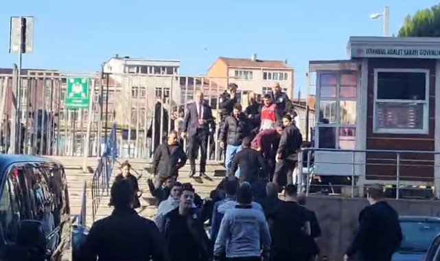 Çağlayan Adliyesi'nde polis noktasına silahlı saldırı