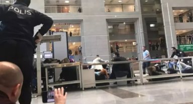 Çağlayan Adliyesi'nde silah sesleri