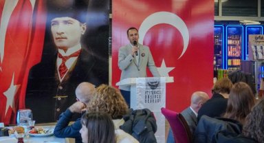 CHP'li Bornova Adayı Ömer Eşki, ADD toplantısında konuştu: "Atatürkçüler kazanacak"