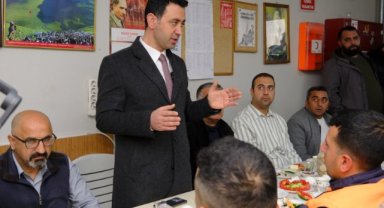 CHP'li Önal belediye emekçileriyle buluştu