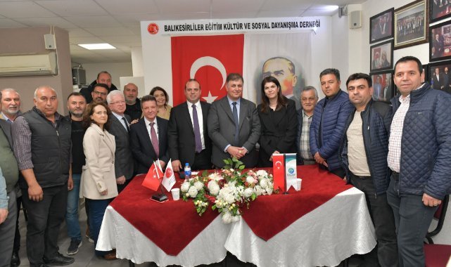 CHP’li Tugay hemşehri dernekleriyle buluştu, müjdeyi verdi