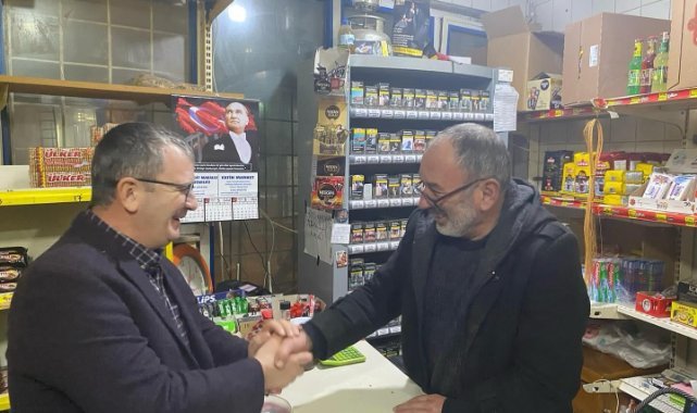 Cumhur İttifakı Belediye Başkan Adayı Sami Mollaahmet, saha çalışmalarını sürdürüyor