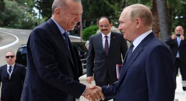Cumhurbaşkanı Erdoğan, Rusya Devlet Başkanı Putin ile görüştü